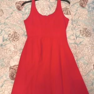 Pink sweetheart dress